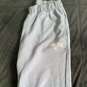 NYC Brandy Melville Rosa Cotton Sweatpants